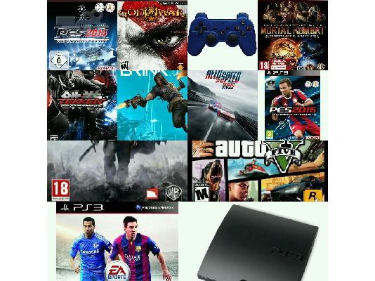 PoulaTo: Ps3 με fifa 15 pro 15 gta v +3 μοχλους